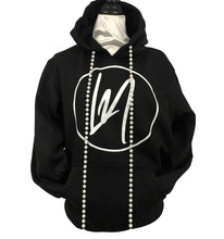 Load image into Gallery viewer, Lady Noir “LN” Logo Hoodie
