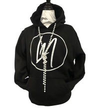 Load image into Gallery viewer, Lady Noir “LN” Logo Hoodie
